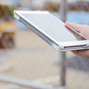 作業現場でのタブレット活用