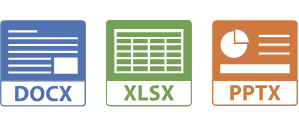 Word、Excel、PowerPointファイル