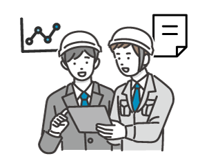 データベースのまわりを色々な情報が囲んでいるイラスト