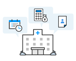 データベースのまわりを色々な情報が囲んでいるイラスト